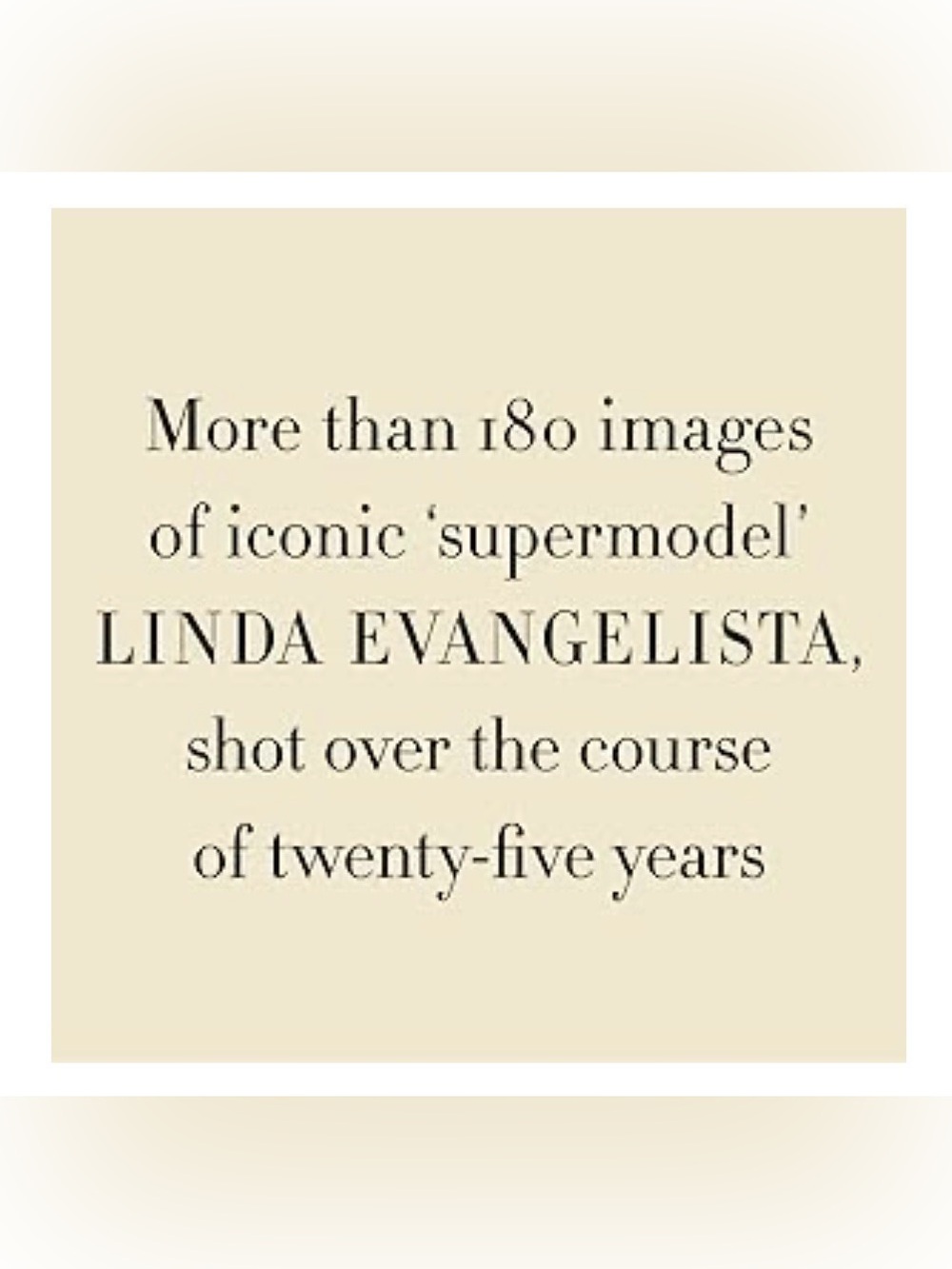 LINDA Evangelista Photographed by Steven Meisel Book (NEW) - Picture 4 of 11